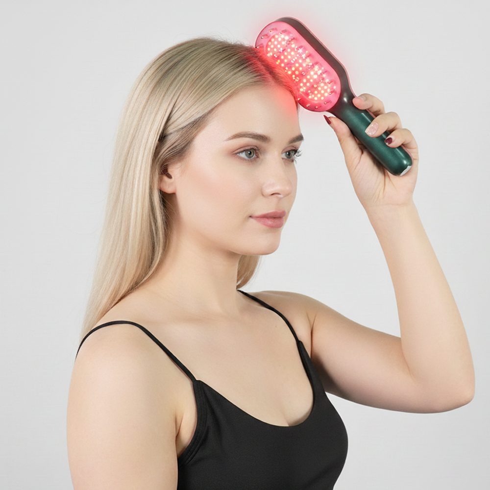 SOLOREDLIGHT™ Laser Therapy Hair Growth Comb – Red Light Hair Regrowth Device