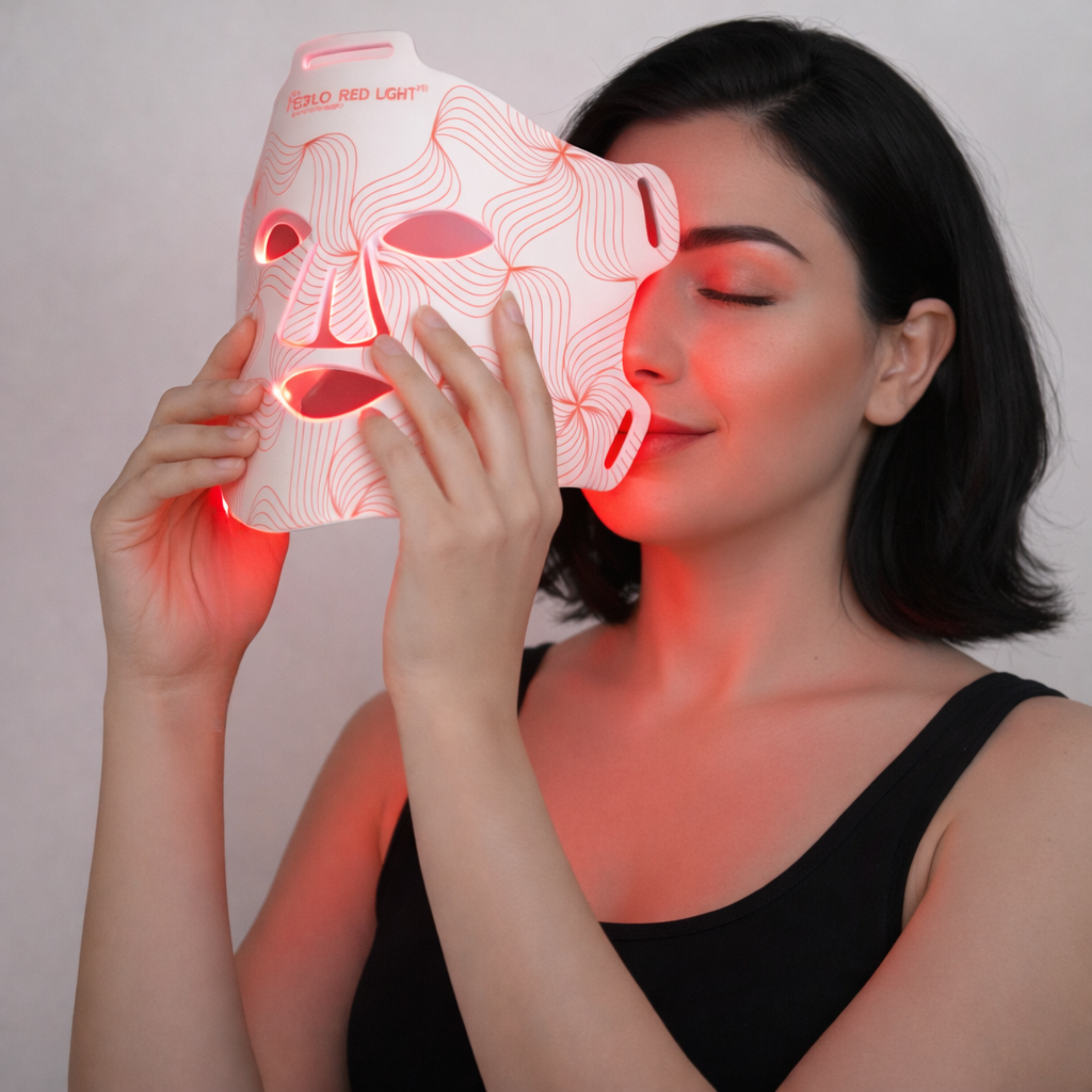 SOLOREDLIGHT™ Red Light LED Face Mask – Professional Red Light Therapy Mask for Anti-Aging, Acne & Skin Rejuvenation