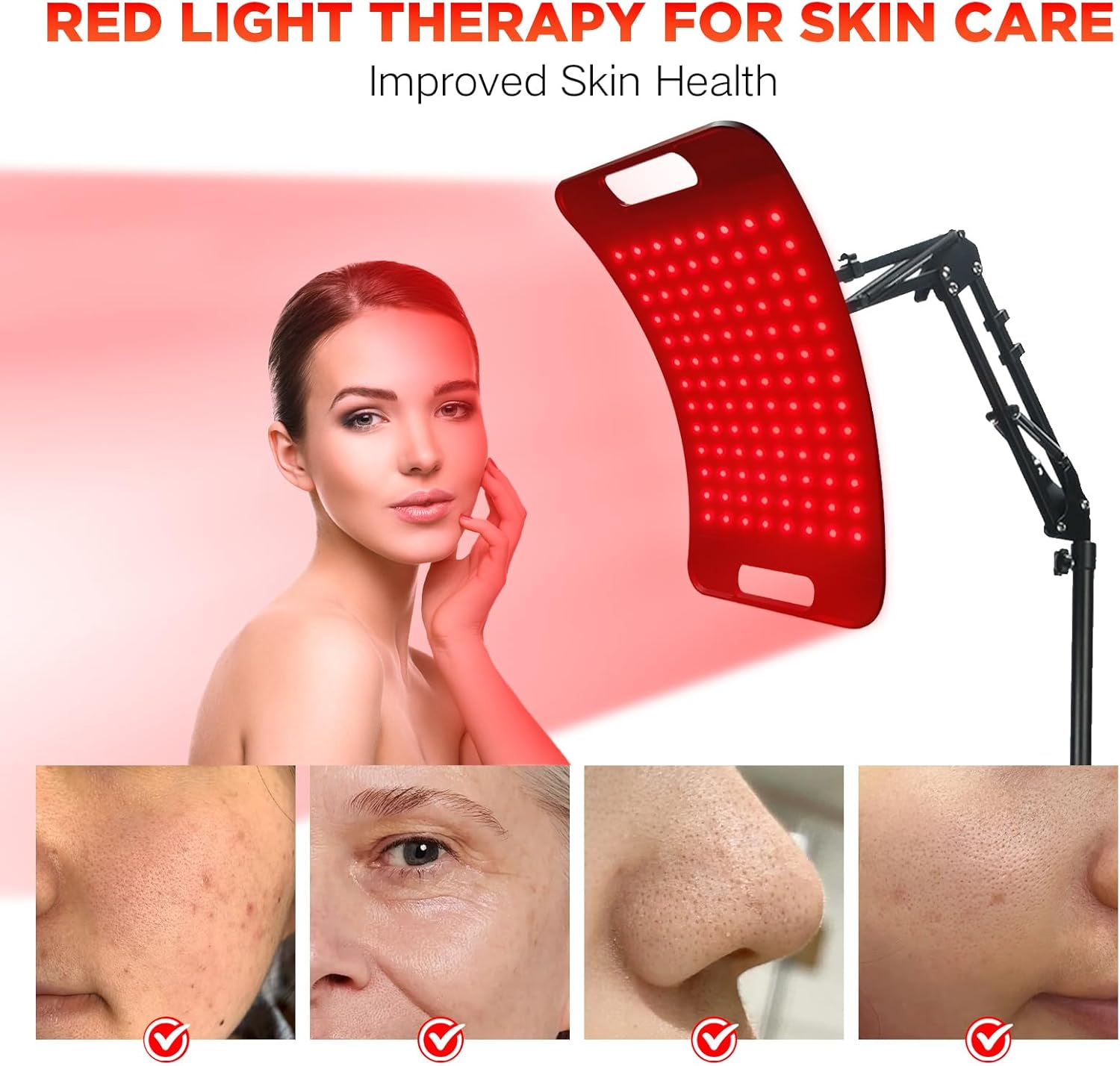 SOLOREDLIGHT™ Red and Infrared Light Therapy Lamp