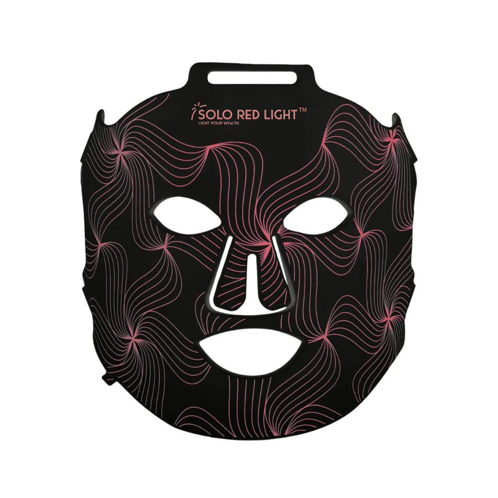 SOLOREDLIGHT™ Red Light LED Face Mask – Professional Red Light Therapy Mask for Anti-Aging, Acne & Skin Rejuvenation