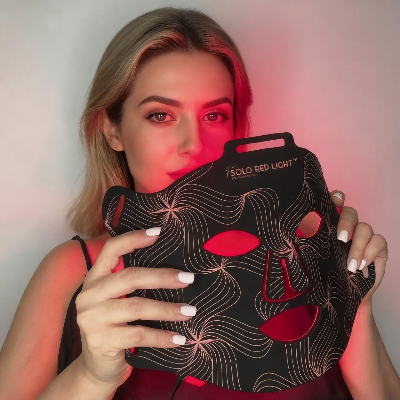 SOLOREDLIGHT™ Red Light LED Face Mask – Professional Red Light Therapy Mask for Anti-Aging, Acne & Skin Rejuvenation