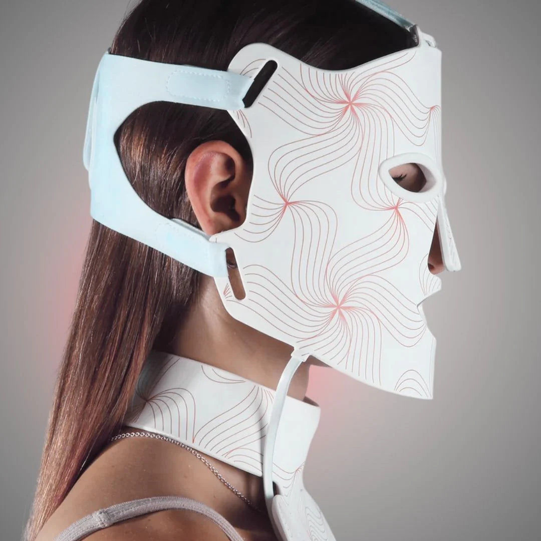 SOLOREDLIGHT™ Red Light LED Face Mask – Professional Red Light Therapy Mask for Anti-Aging, Acne & Skin Rejuvenation