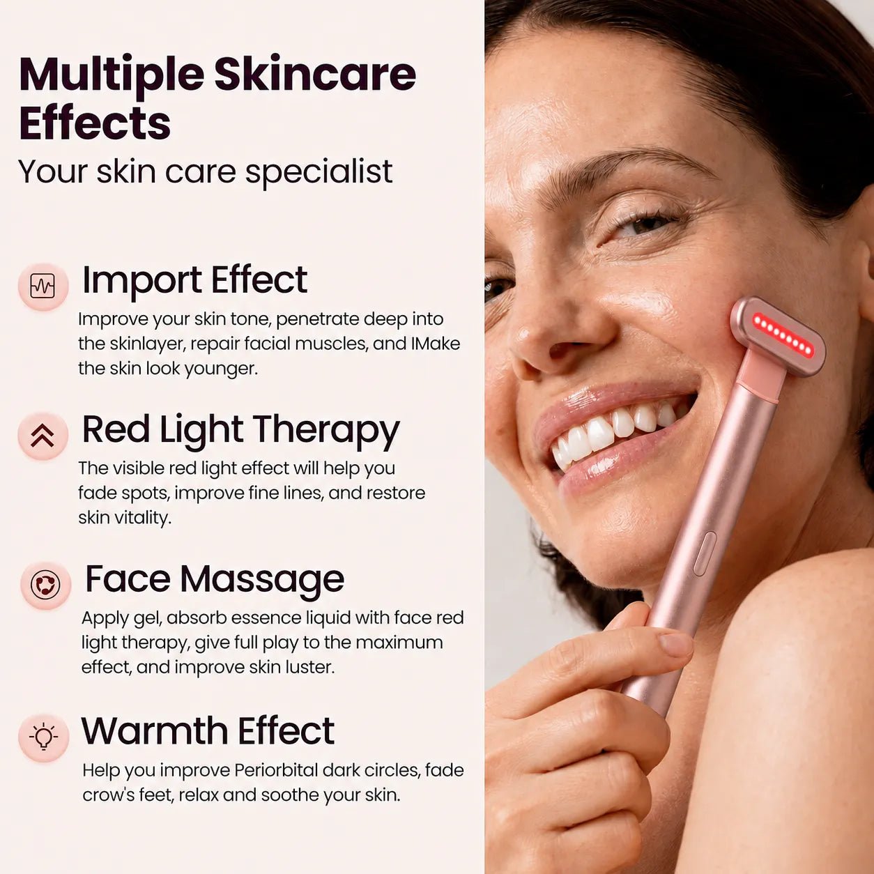 SOLOREDLIGHT™ 7 Color Renewal Skincare Wand - SOLO RED LIGHT