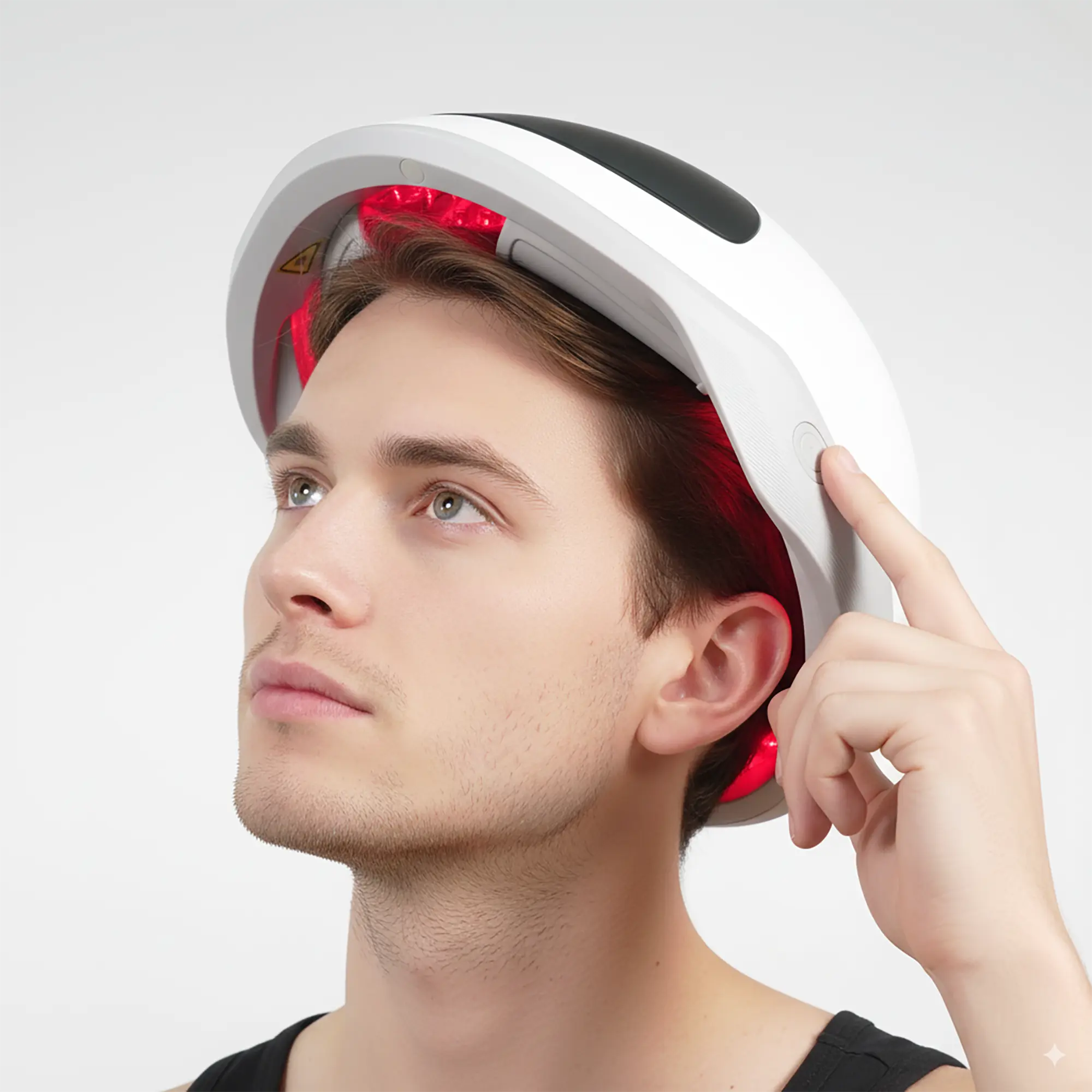 Laser Hair Growth Helmet, 96 Class II Laser Diodes 650nm Red Light Hair Regrowth Device for Loss Treatments, Thinning Hair Solution for Men & Women