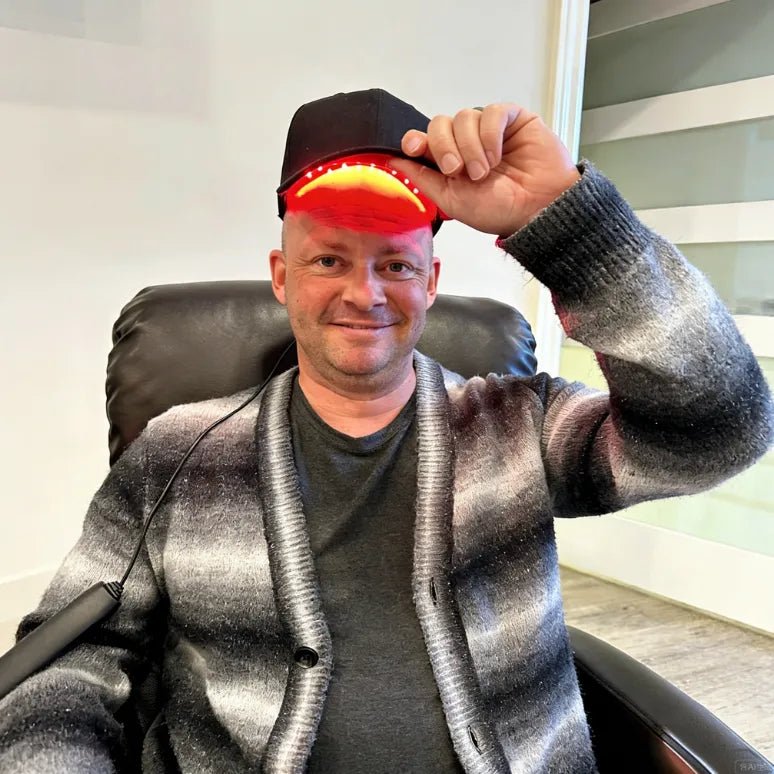 SOLOREDLIGHT™ Red Light Therapy Cap for Hair Growth & Hair Loss Support