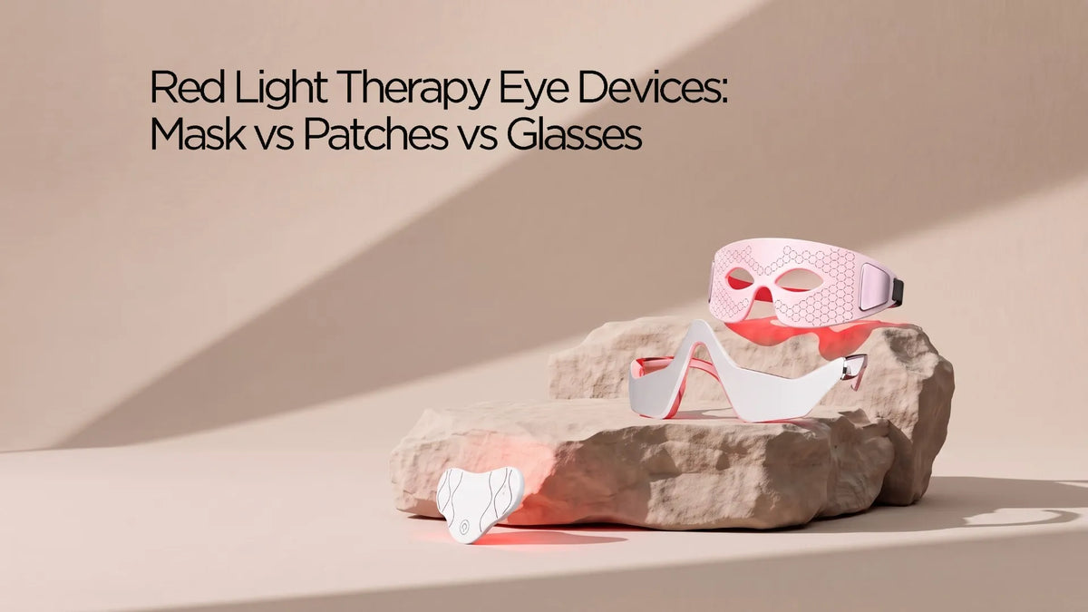 Red Light Therapy Eye Devices: Mask vs Patches vs Glasses