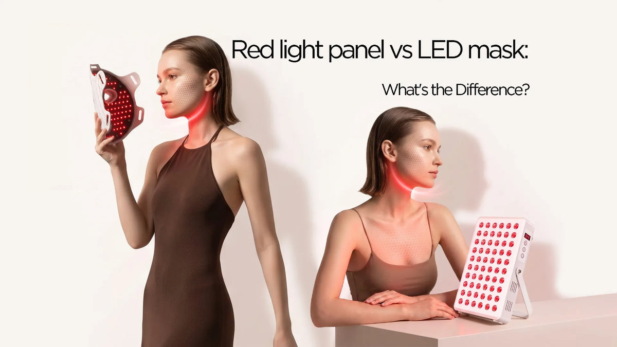 Red Light Therapy vs. LED Face Masks: What's the Difference?