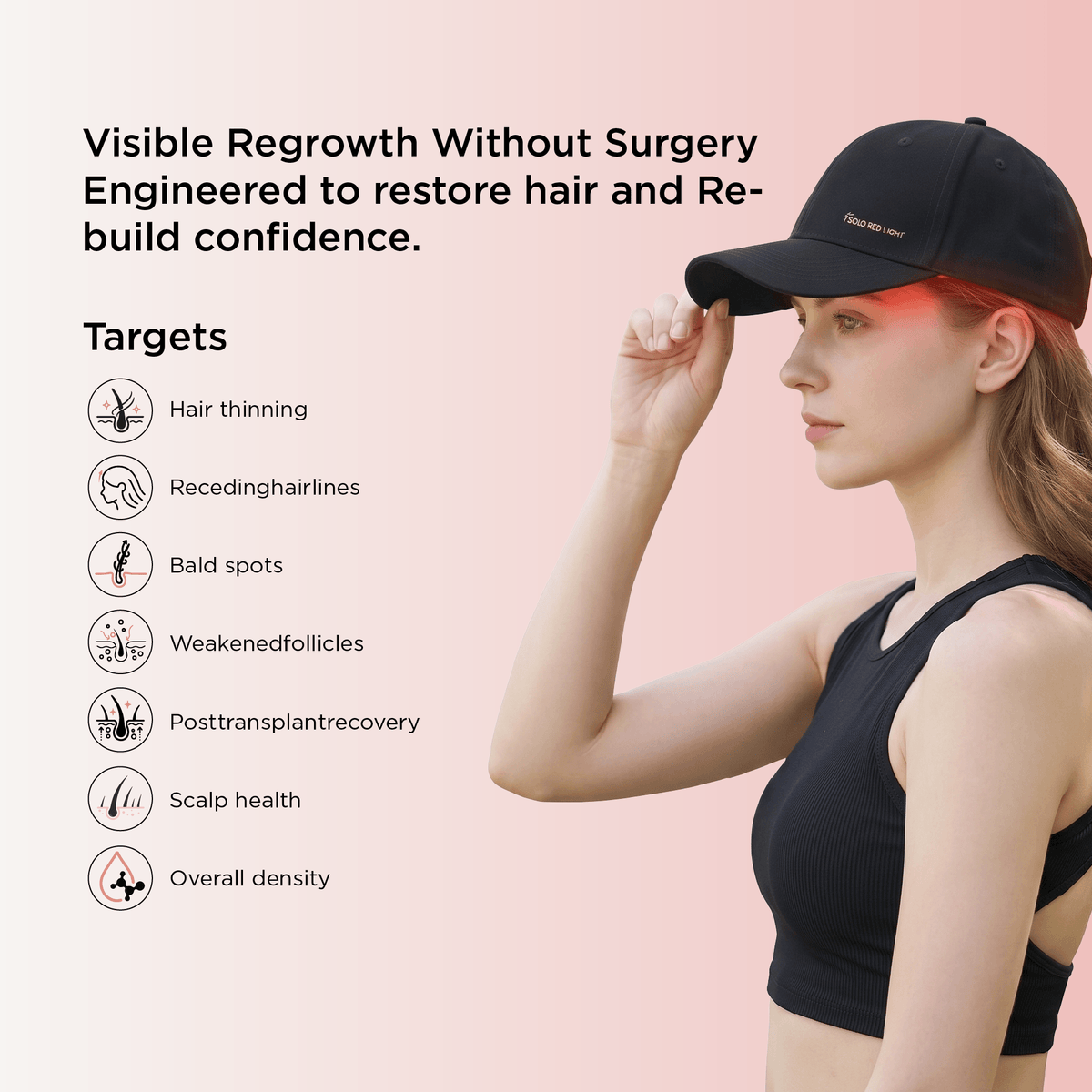 Red Light Therapy Cap for Hair Growth