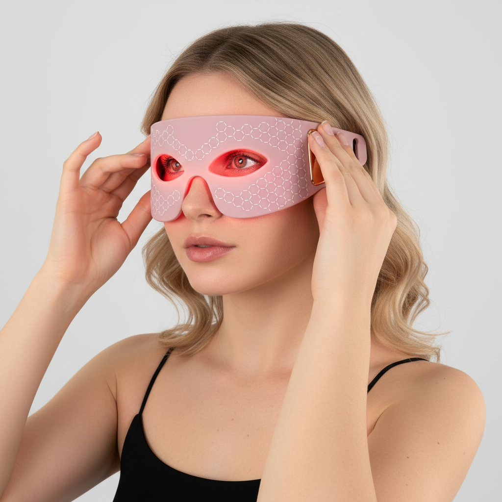 SOLOREDLIGHT™ LED Eye Rejuvenator | Anti-Aging, Fine Lines & Wrinkle Reduction, Mood & Sleep Improvement