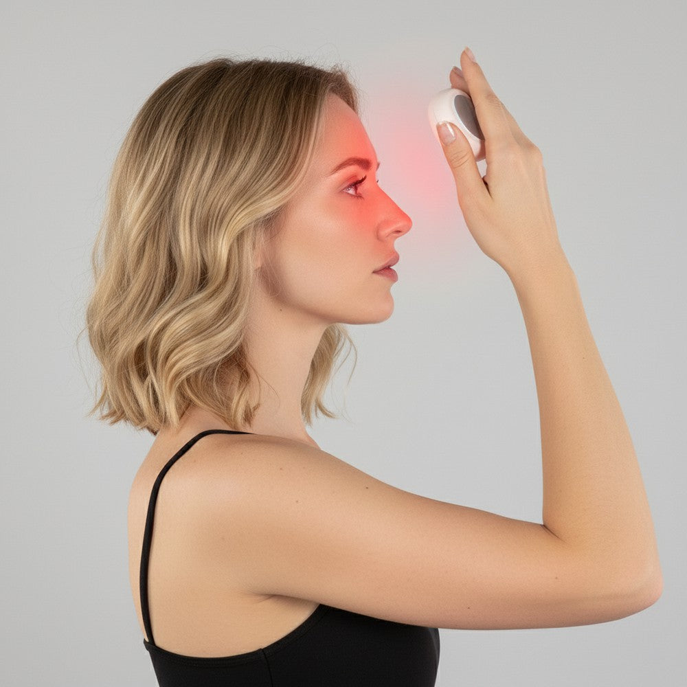 SOLOREDLIGHT™ Red Light Therapy Device for Face and Body - Portable LED Handheld