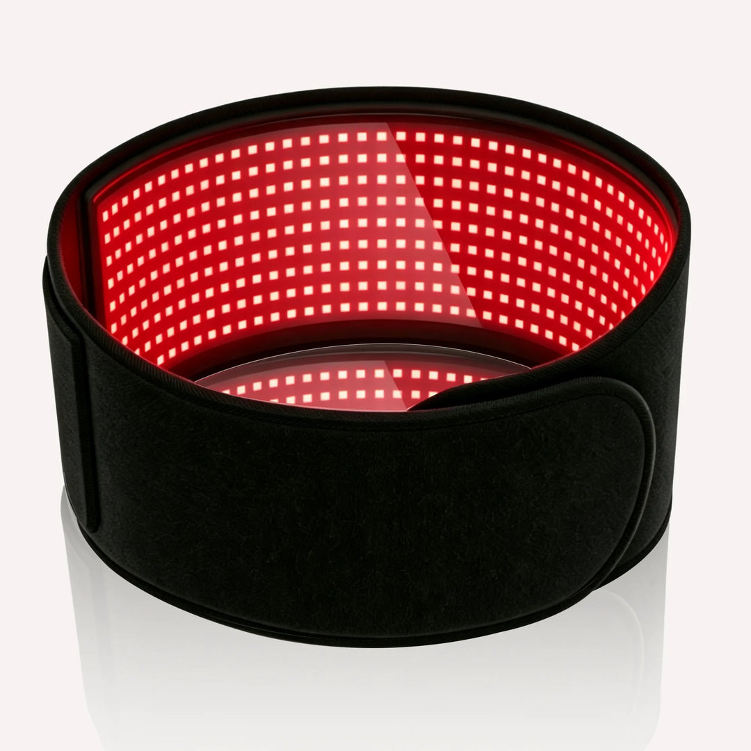 Red Light Therapy Belt with Vibration Massage for Back Pain Relief