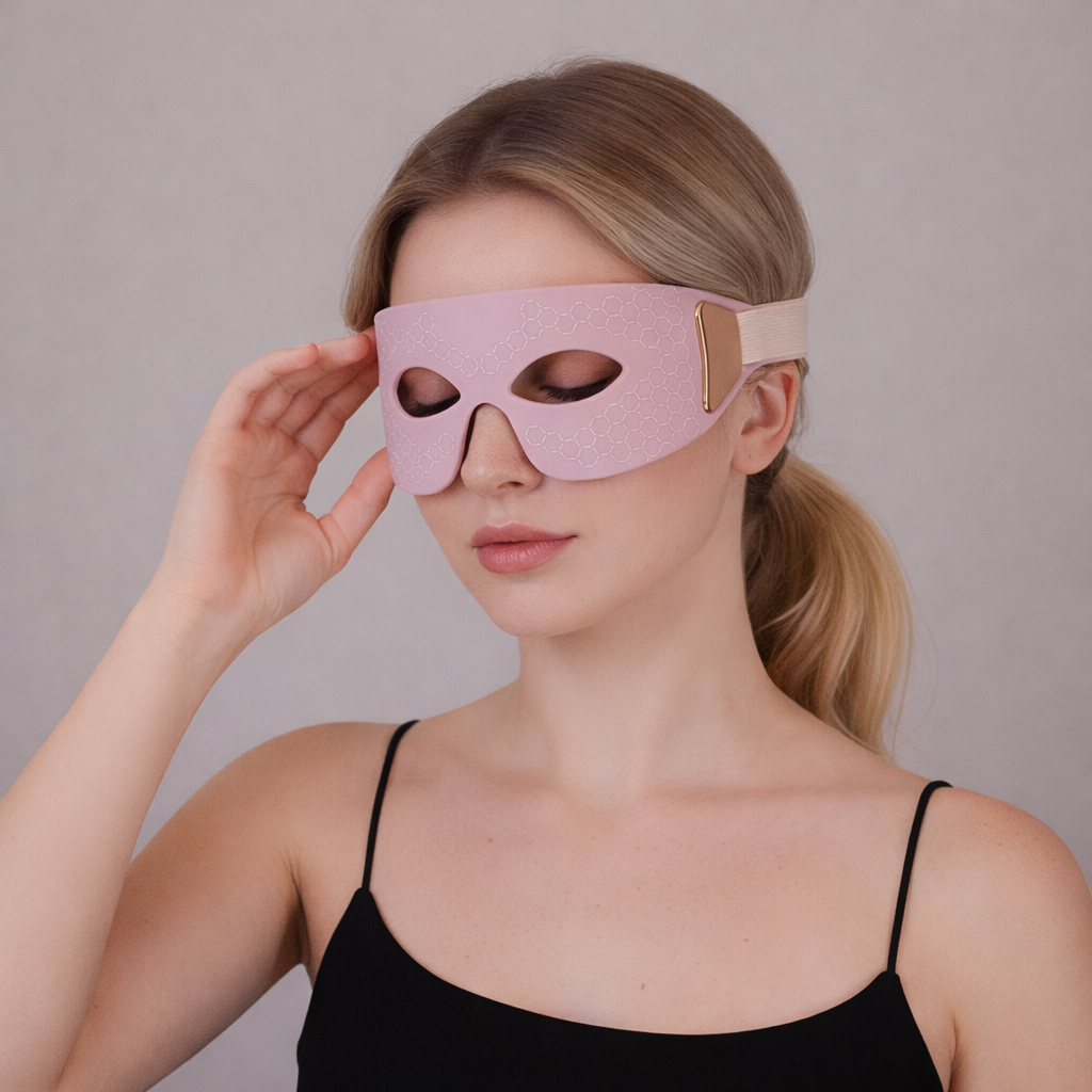 Rejuvenecedor de ojos LED SOLOREDLIGHT™ | Antienvejecimiento, reducción de líneas finas y arrugas, mejora del estado de ánimo y del sueño