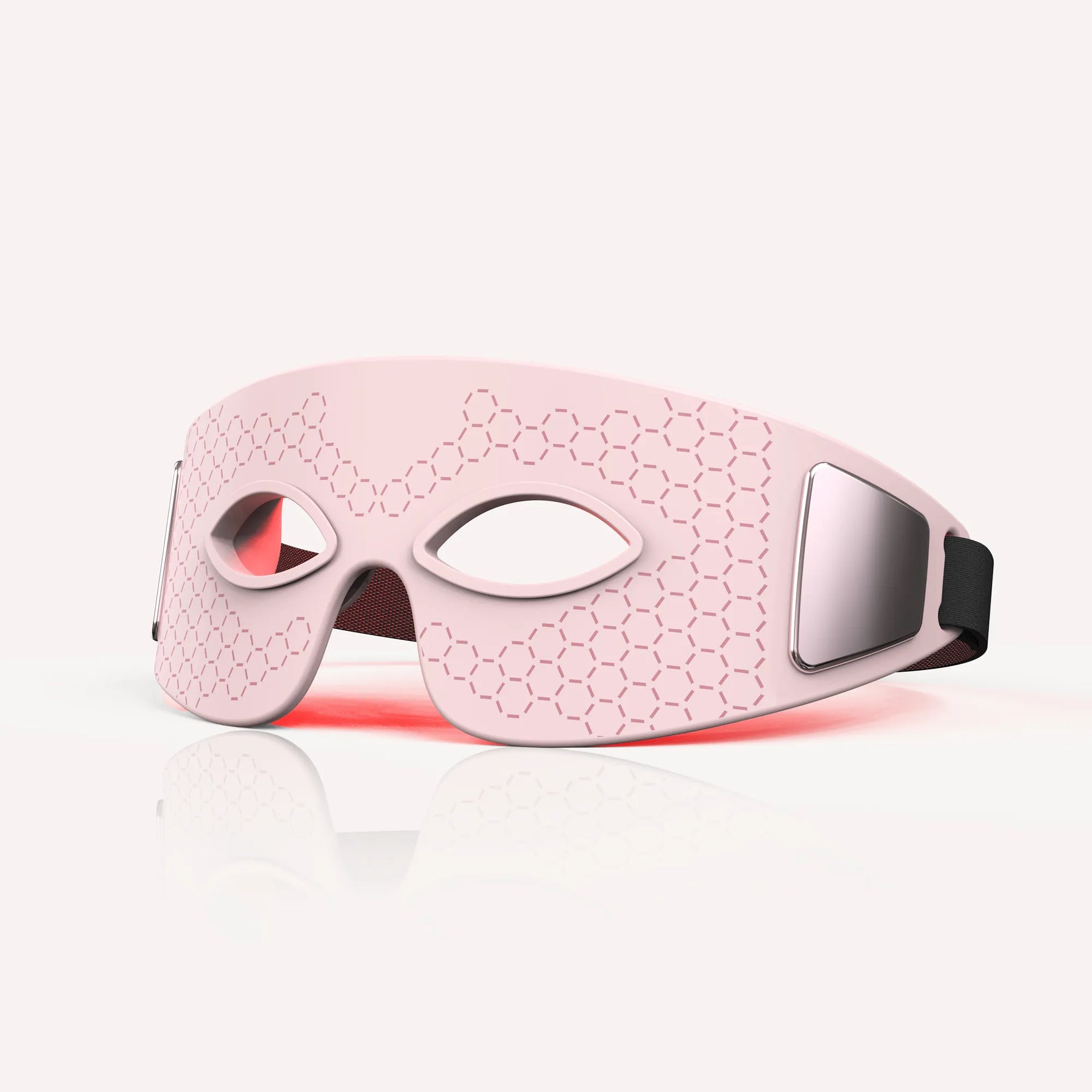 Silicone Red & Infrared LED Eye Mask for Dark Circles & Wrinkles