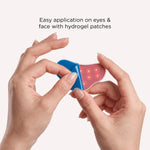 Red & Blue Light Eye Patches for Wrinkles, Dark Circles