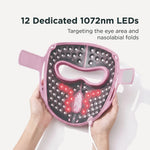 FDA 510(k) Cleared 1072nm LED Face Mask with Neck Set for Wrinkles