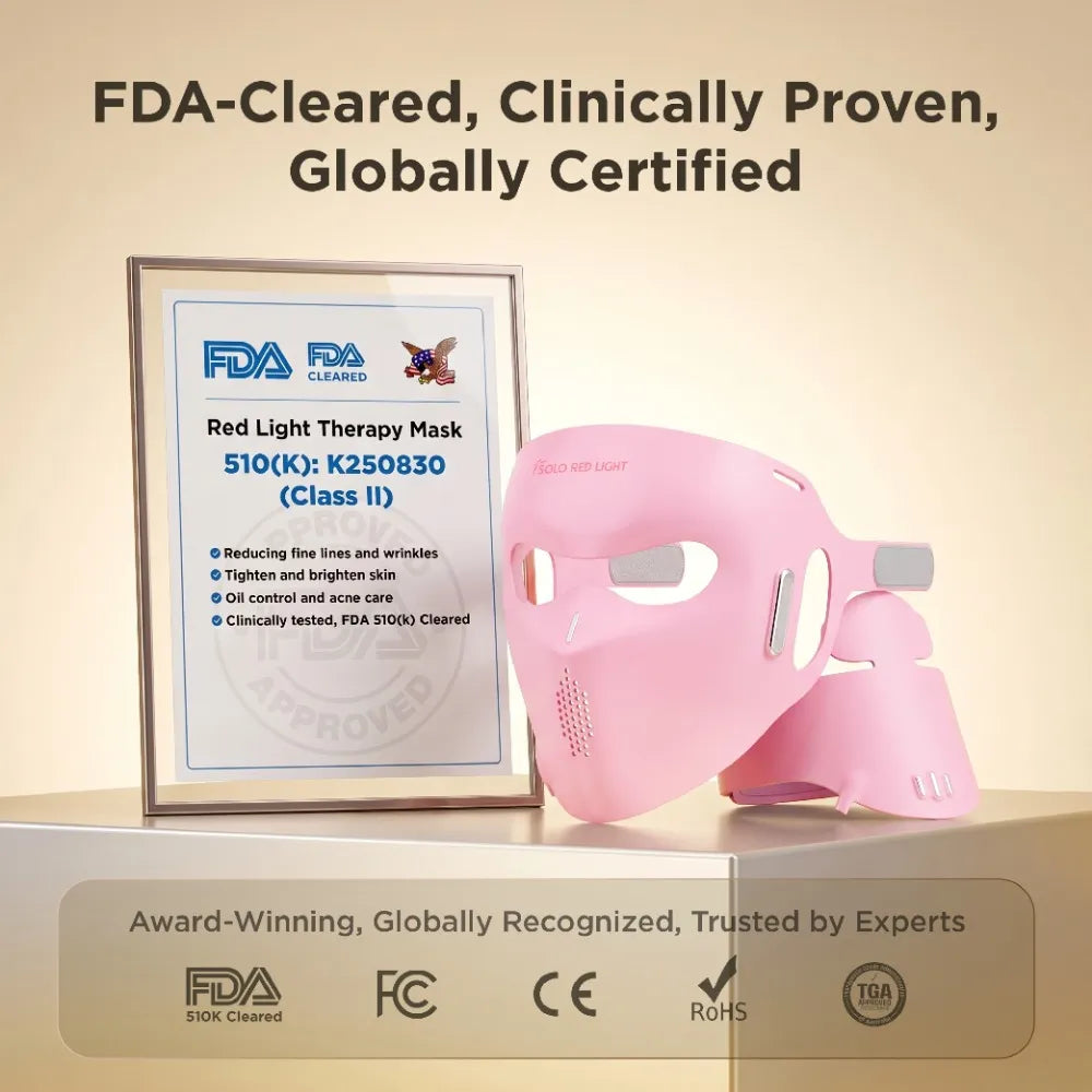 FDA 510K Cleared LED Face Mask