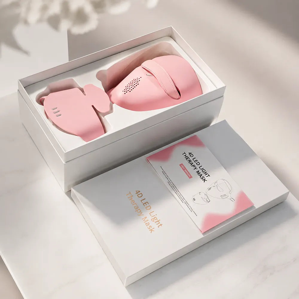 FDA 510K Cleared LED Face Mask with Neck Set for Wrinkles