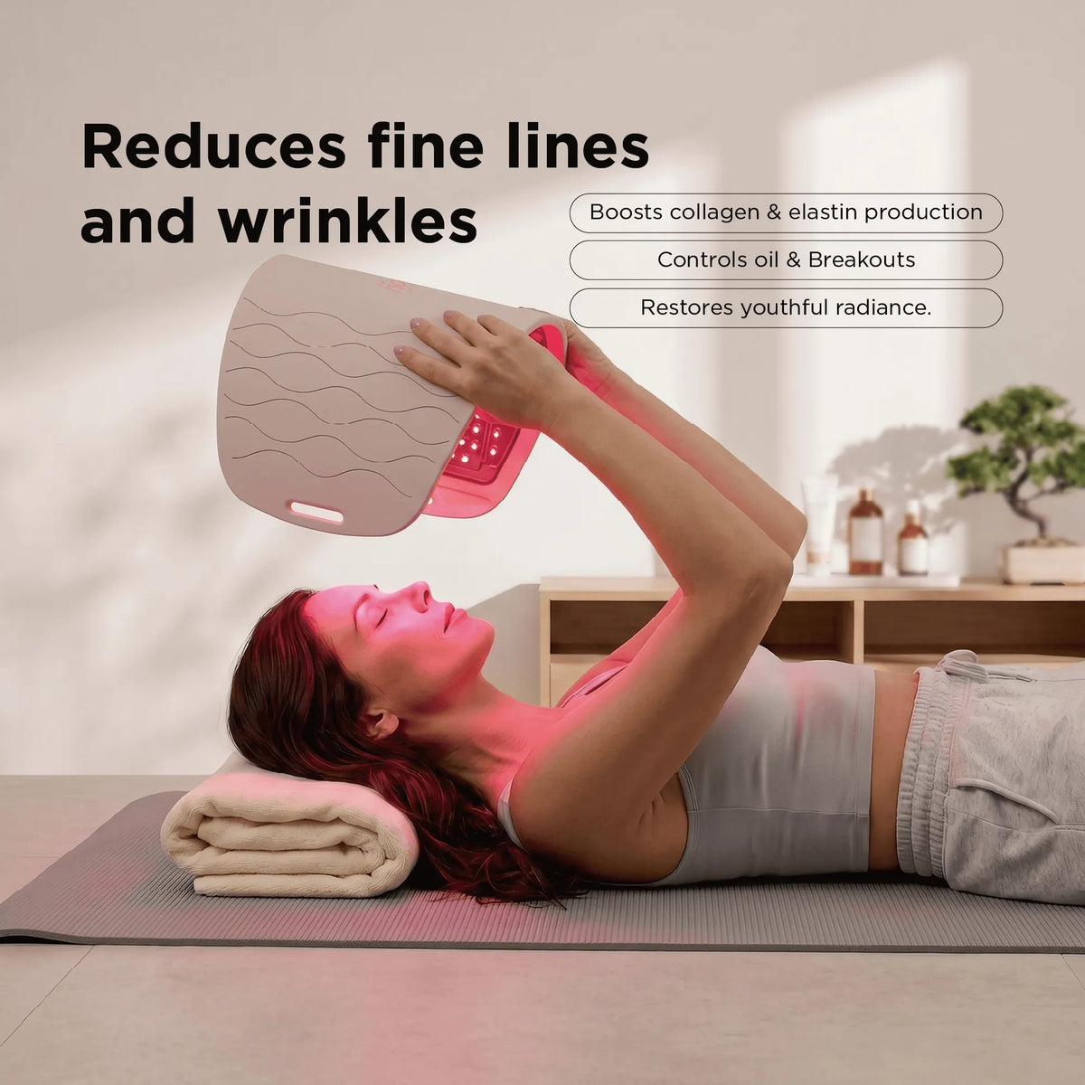 PDT LED Light Therapy Machine for Face and Body