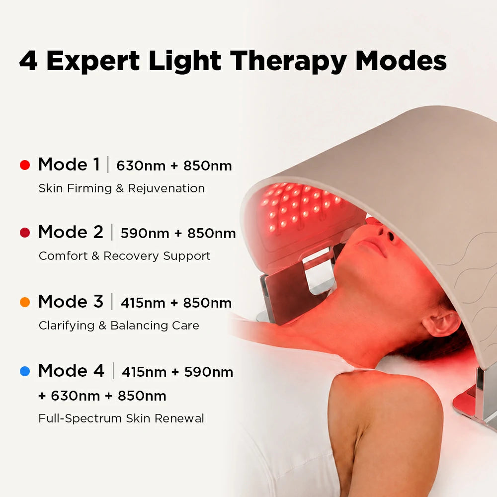 PDT LED Light Therapy Machine for Face and Body
