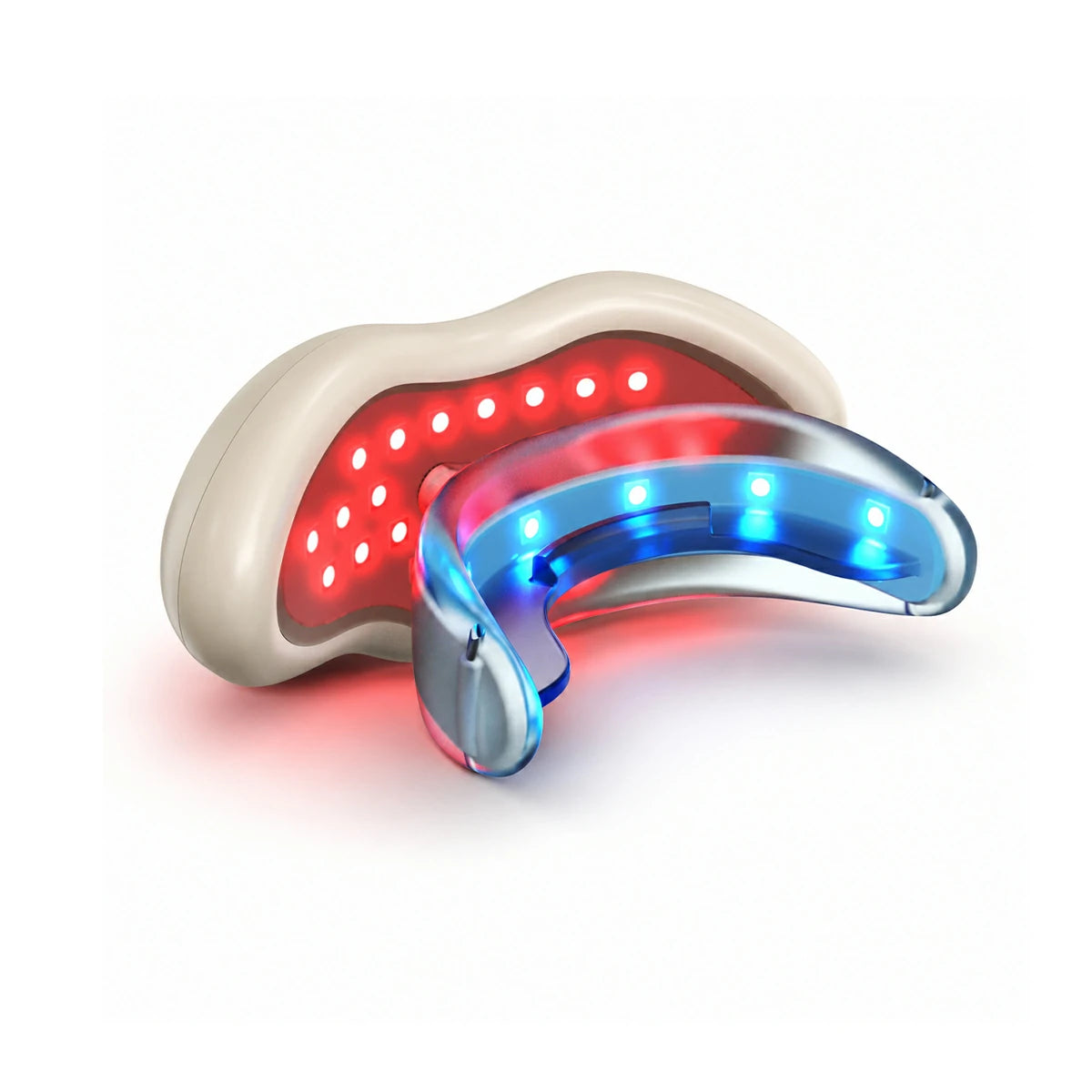 2‑in‑1 LED Light Therapy Beauty Device for Lip Care & Teeth Whitening