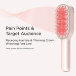 Laser Hair Growth Comb with EMS, RF & Vibration Massage – IPX6 Waterproof