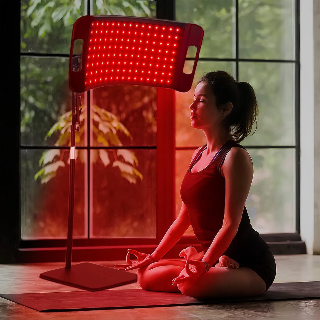 SOLOREDLIGHT™ Curved Red & Infrared Light Therapy Panel - Red & Infrared Light Therapy Lamp for Face & Body