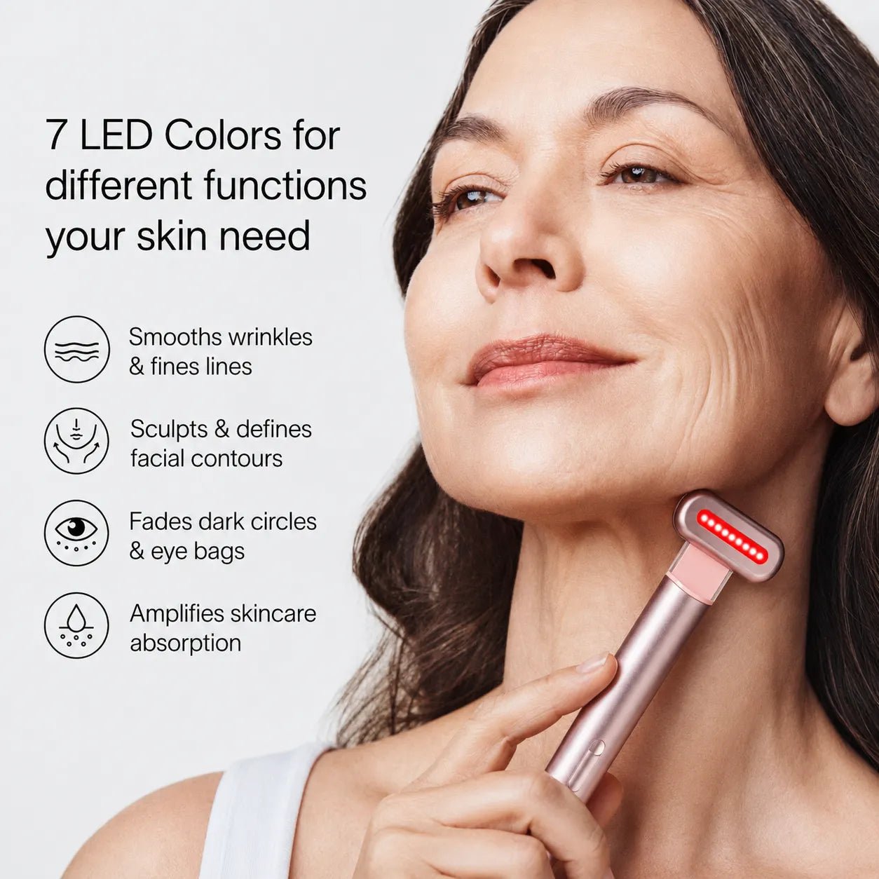 SOLOREDLIGHT™ 7 Color Renewal Skincare Wand