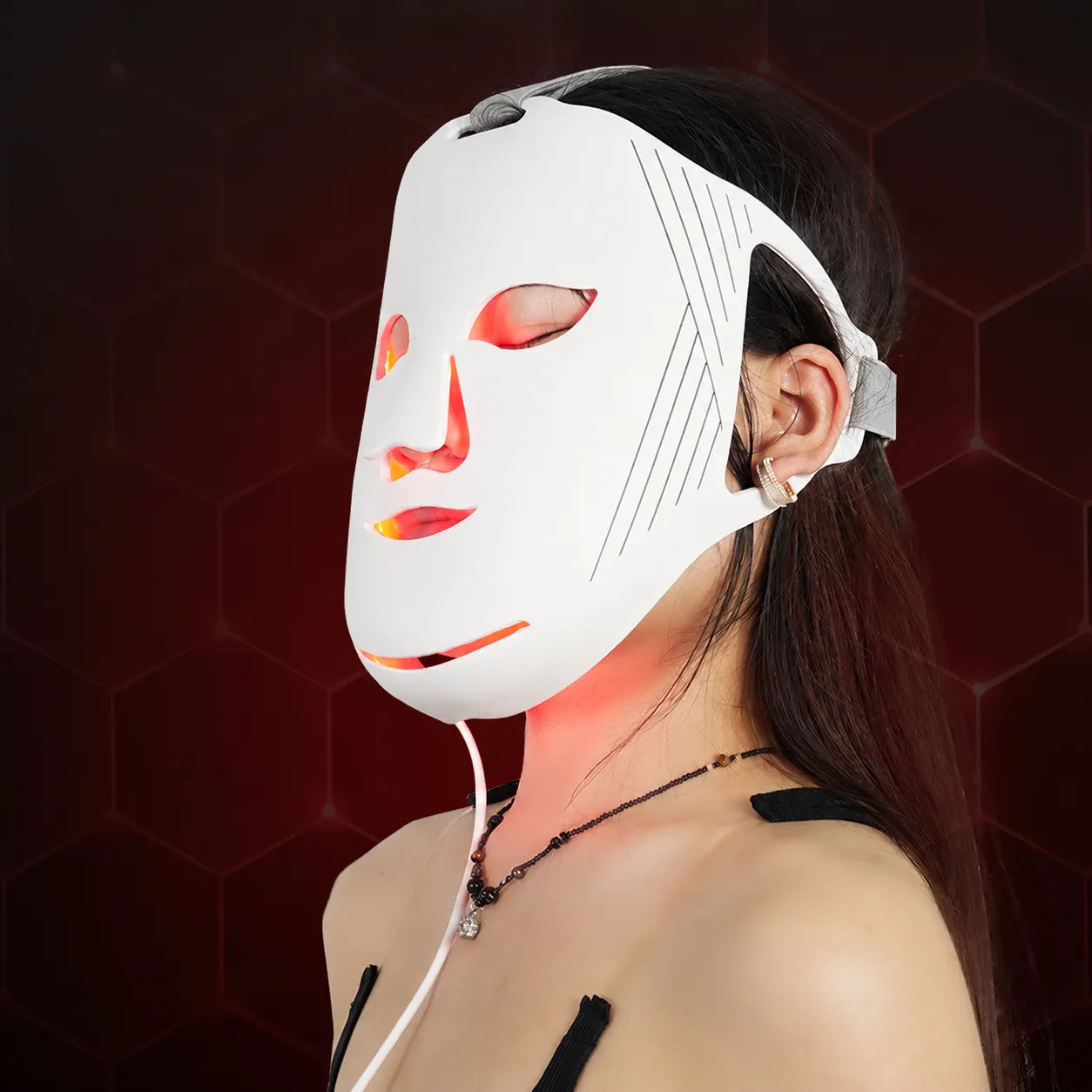 FDA-Cleared (510(k)) LED Light Therapy Mask