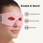 Red & Infrared LED Eye Mask for Dark Circles & Wrinkles