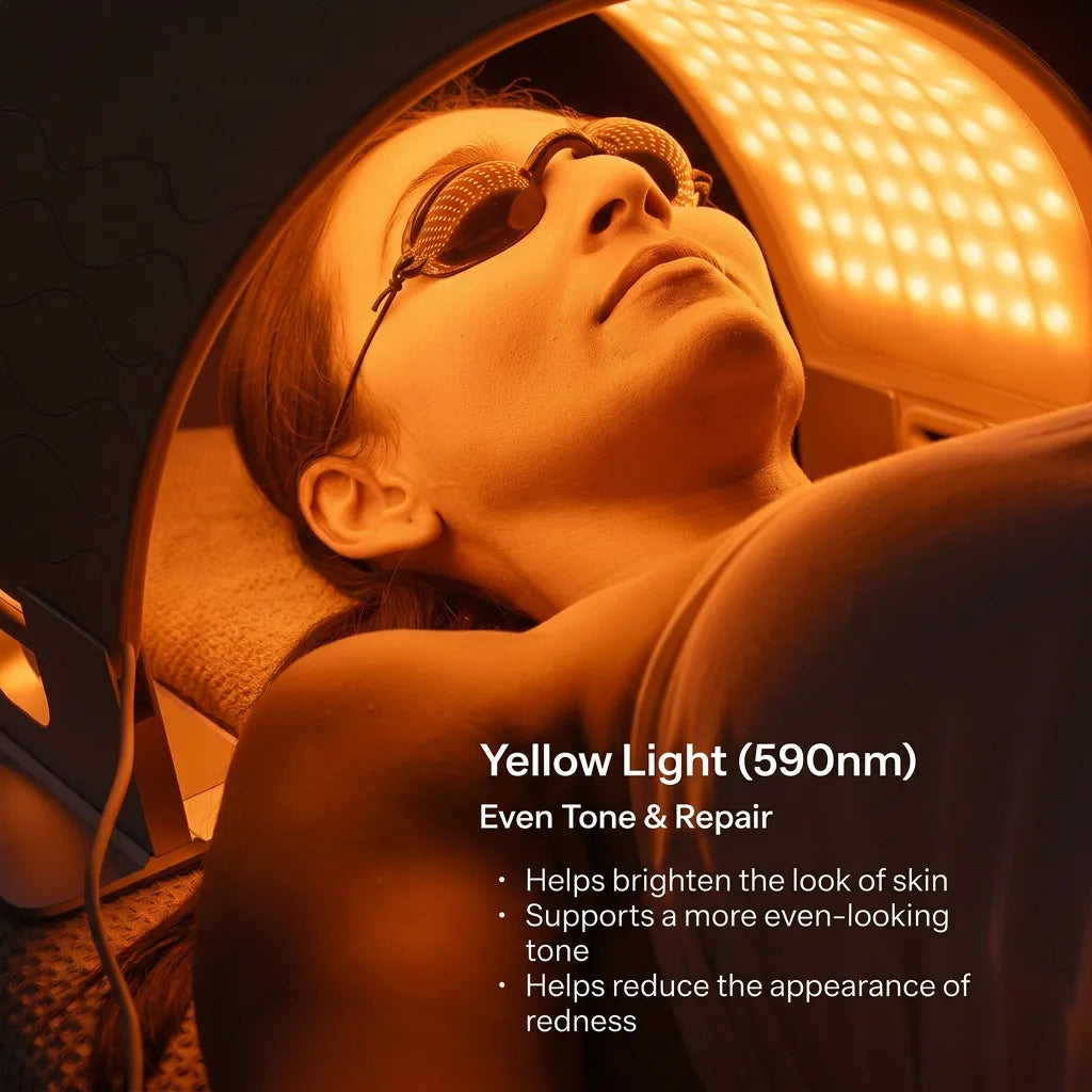 PDT LED Light Therapy Machine, Flex & Portable Photon Therapy Device for Face and Body, G240