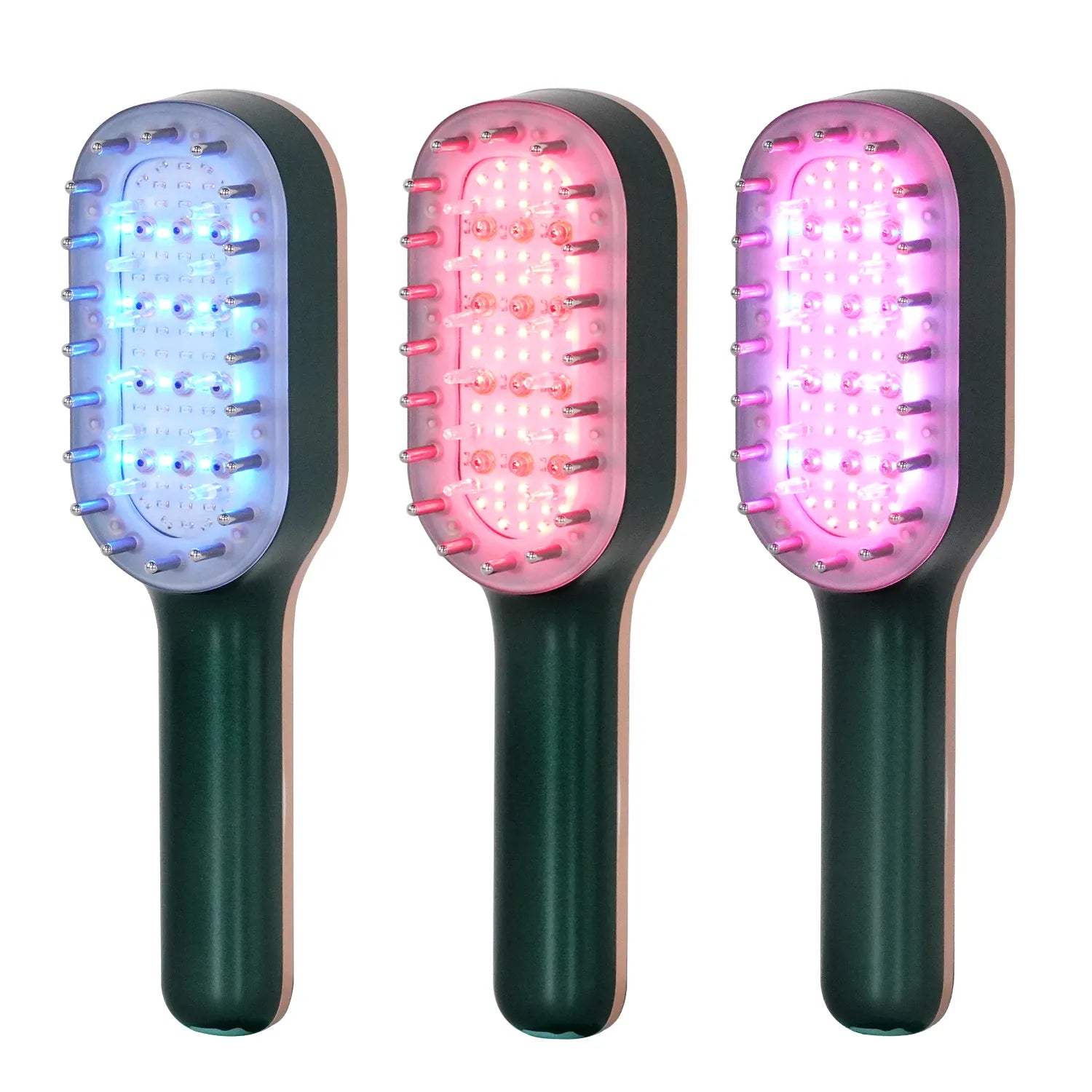 SOLOREDLIGHT™ Laser Therapy Hair Growth Comb with RF, EMS, Ultrasonic Vibration and IPX6 Water Resistance