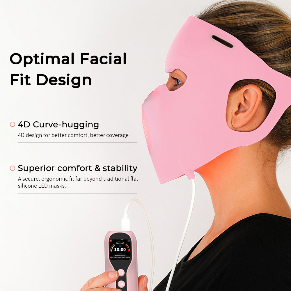 Máscara de terapia de luz láser SOLOREDLIGHT™ 5D