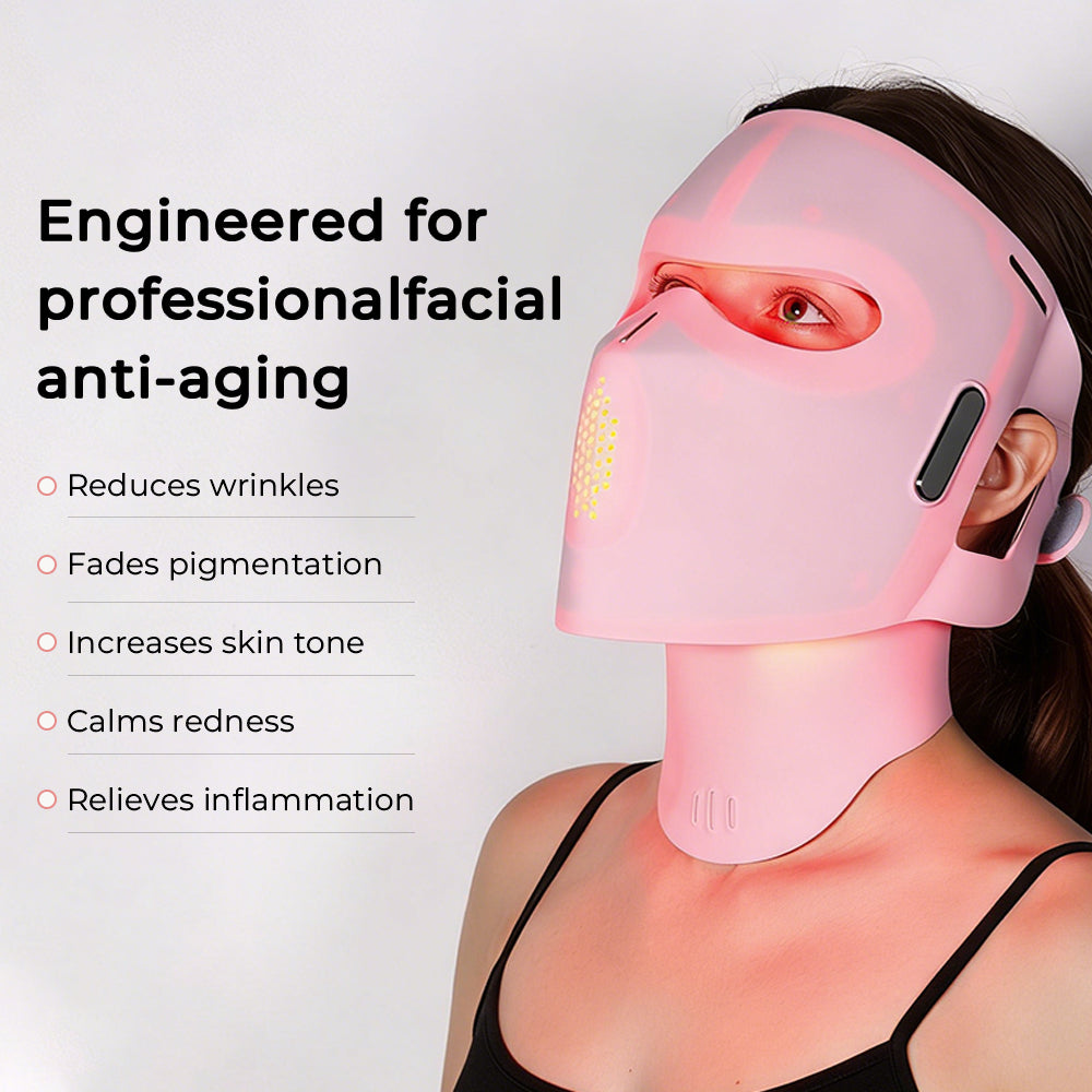 Máscara de terapia de luz láser SOLOREDLIGHT™ 5D