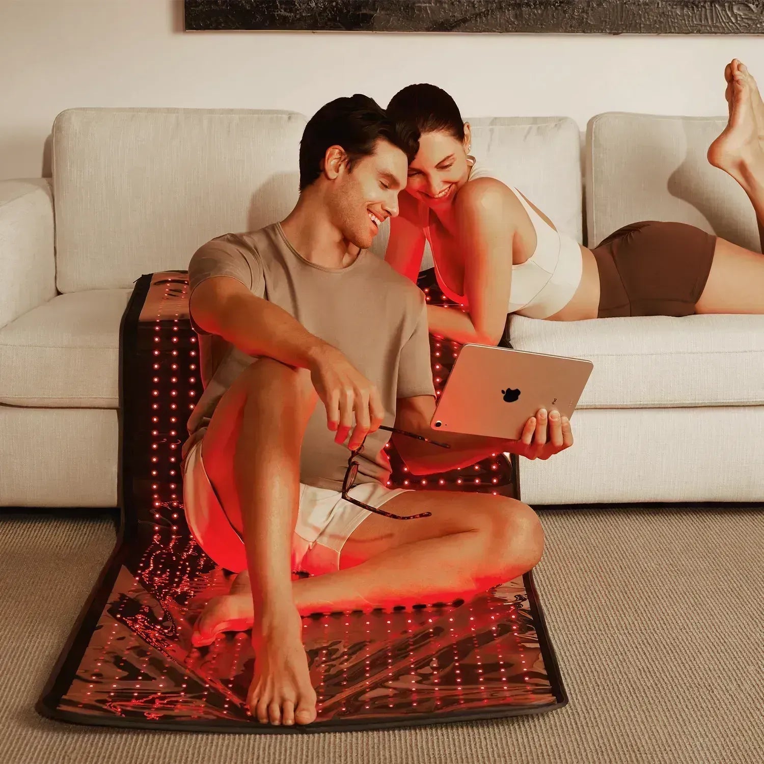 SOLOREDLIGHT™ Full Body Red Light Therapy Mat – Infrared LED Therapy for Pain Relief, Recovery & Wellness