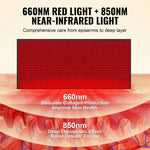 Full Body Red Light Therapy Mat – Infrared LED Therapy for Pain Relief, Recovery & Wellness